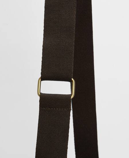 Borsa trapuntata a tracolla Olive