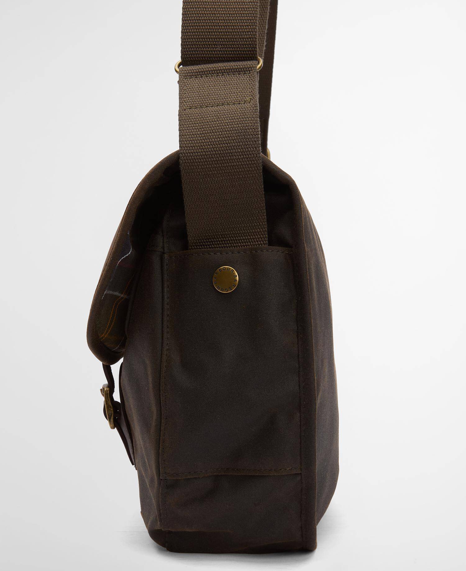 Waxed Leather Tarras Bag Olive image number 4