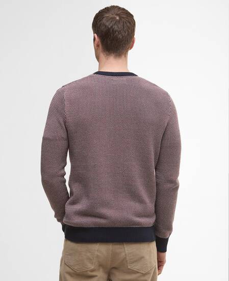 Wells Crew Neck Jumper Navy