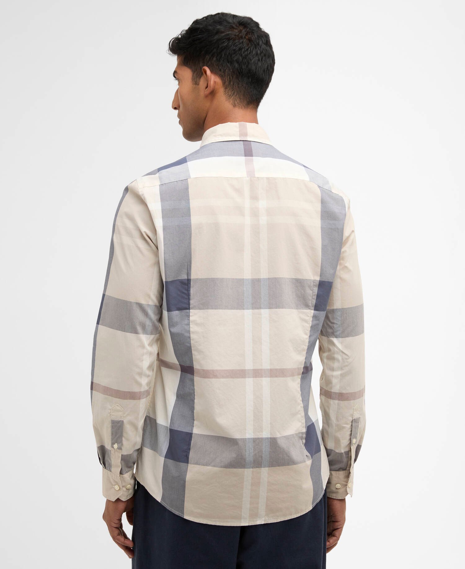 Harris Tailored Long-Sleeved Shirt Oban Mist Tartan image number 2