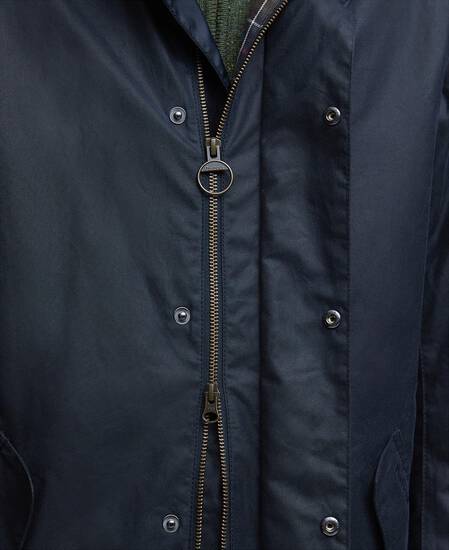 Chelsea Waxed Jacket Navy