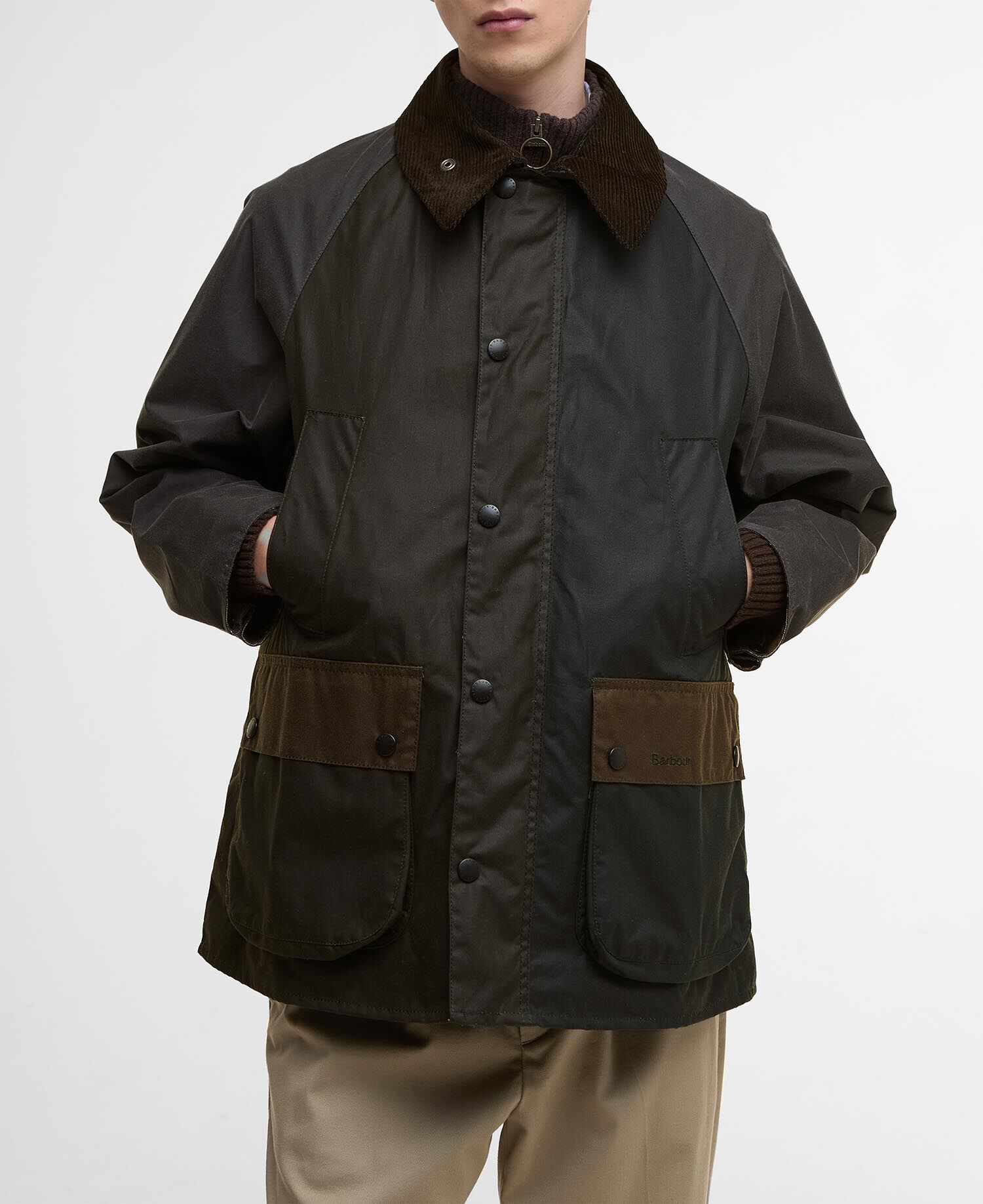 【UA別注】Barbour OVERSIZE SOLID BEDALE Barbour（バブアー）の「【別注】＜Barbour＞ OVERSIZE SOLID BEDALE