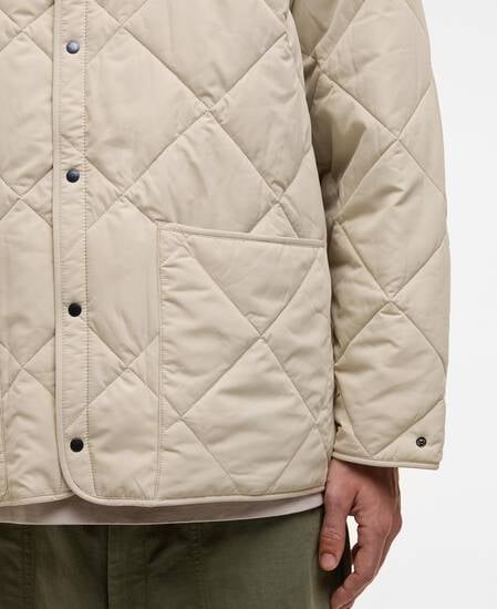 Barbour x Kaptain Sunshine Quilted Liner Clay
