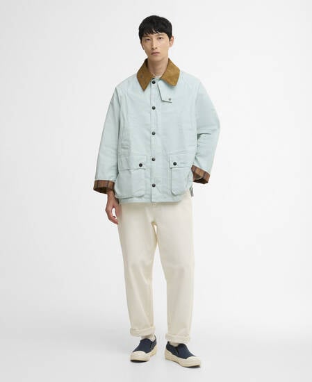 Oversized Bedale Casual jacket Ice Blue