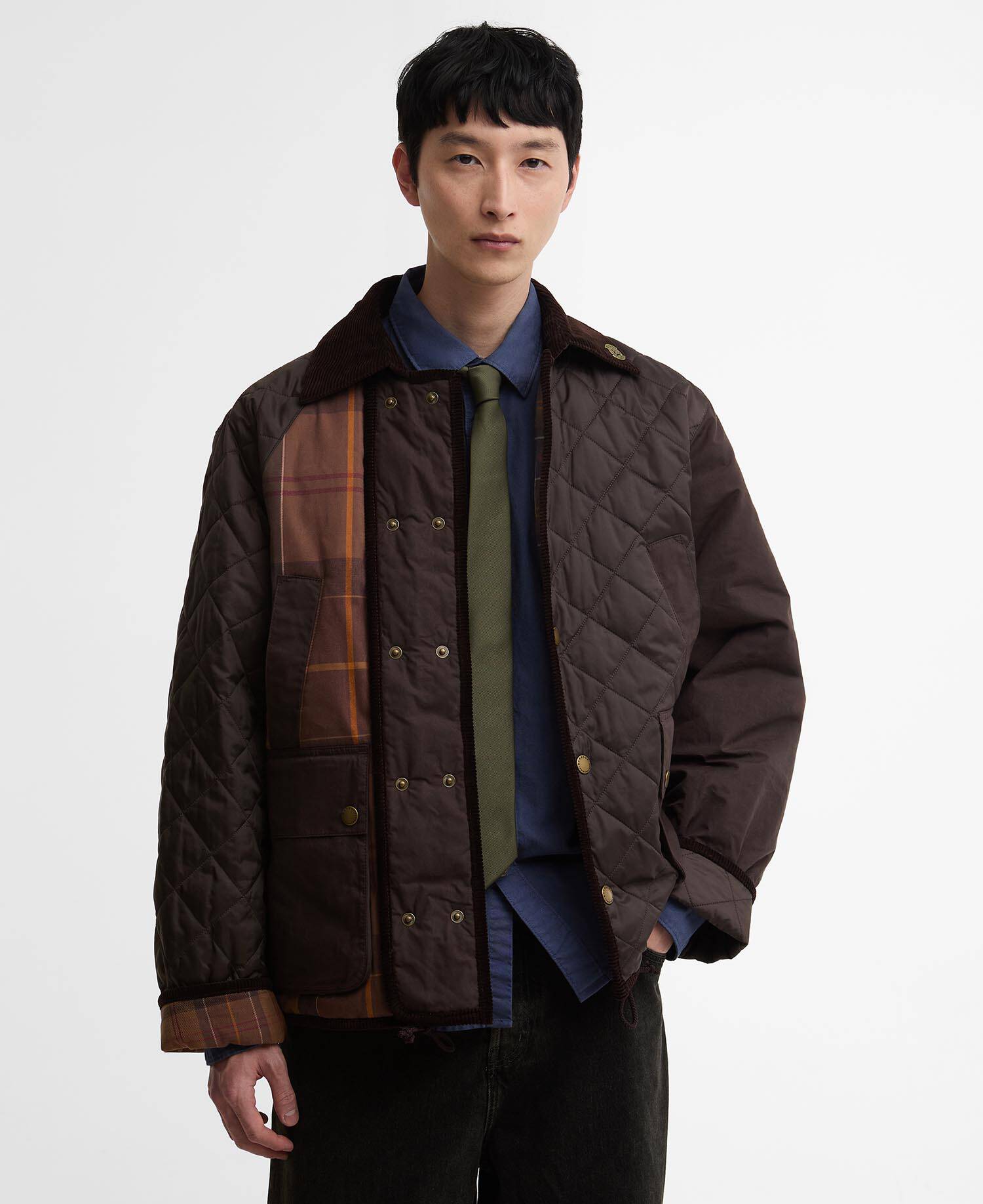 Barbour x Feng Chen Wang Fendale Quilted Jacket Rustic image number 1