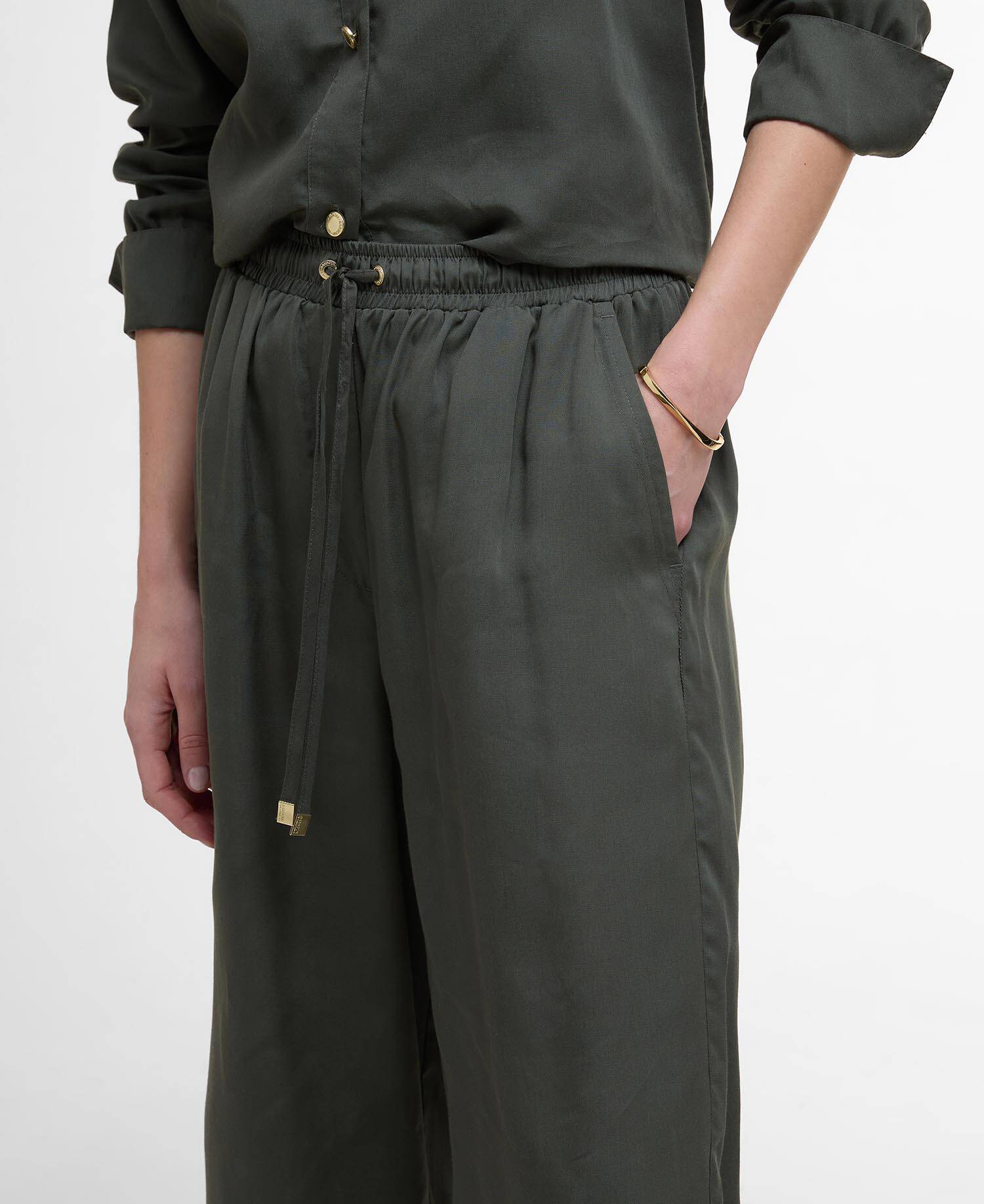 Clara Relaxed Wide-Leg Trousers image number 3