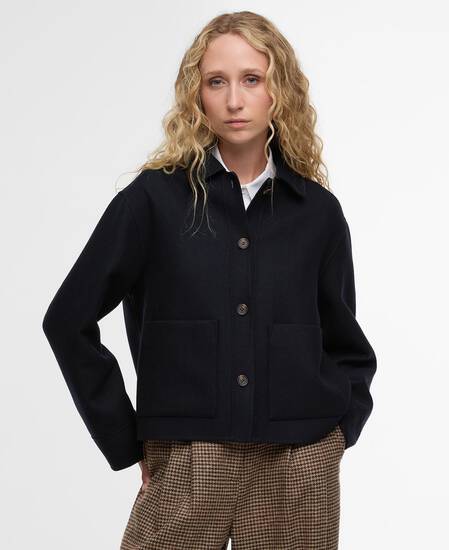 Ashdon Overshirt Dark Navy