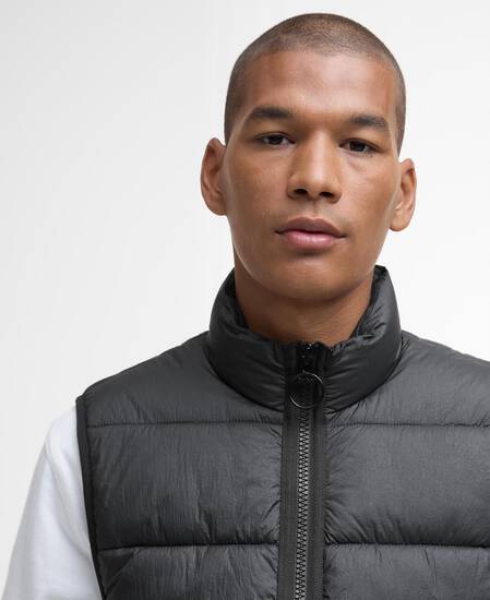 Offshore Quilted Gilet Black
