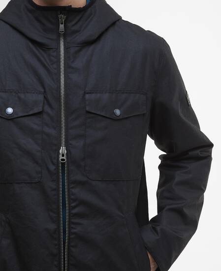 Wachsjacke Blane Black
