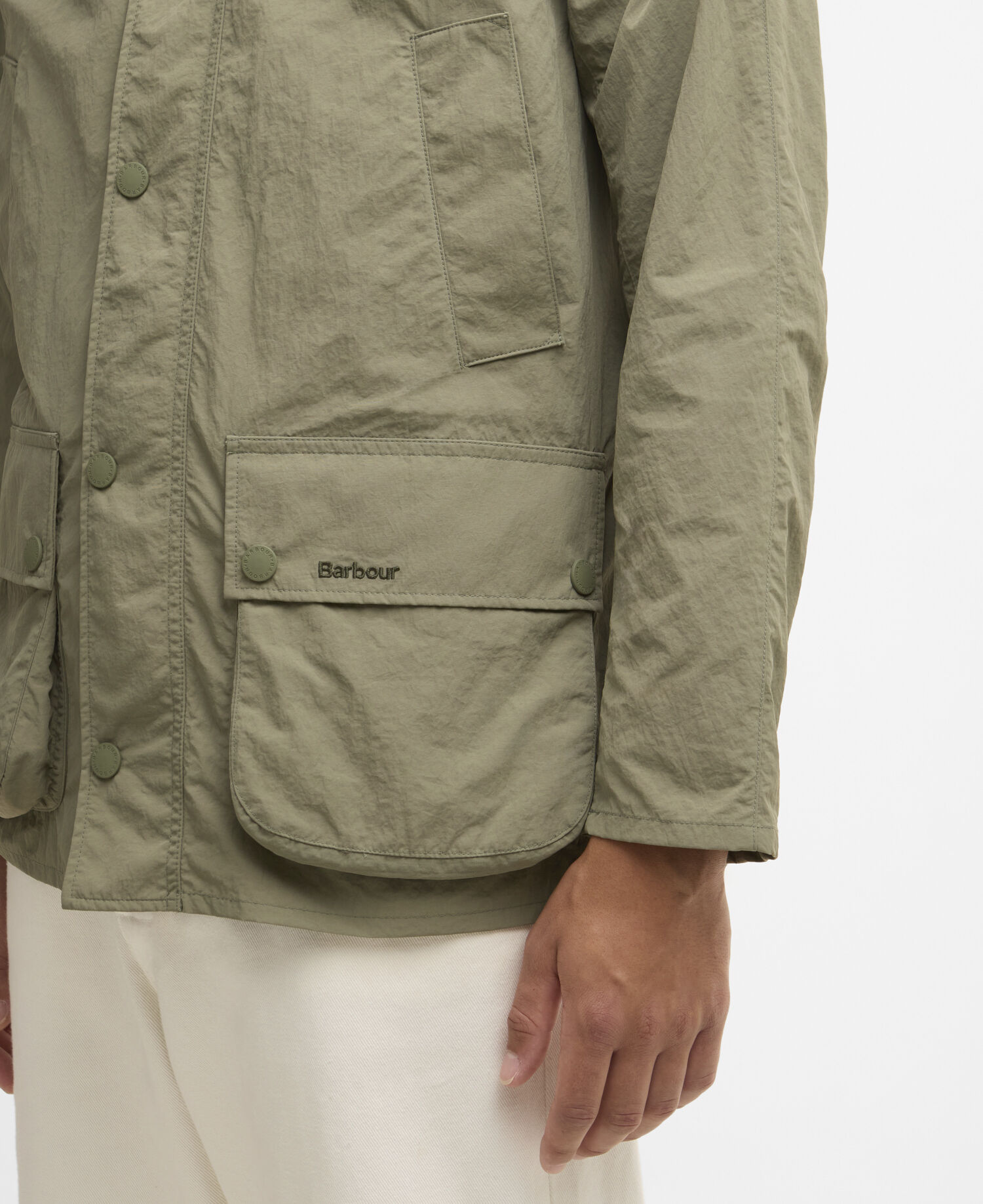 Jacke Ashby Showerproof Dusty Olive