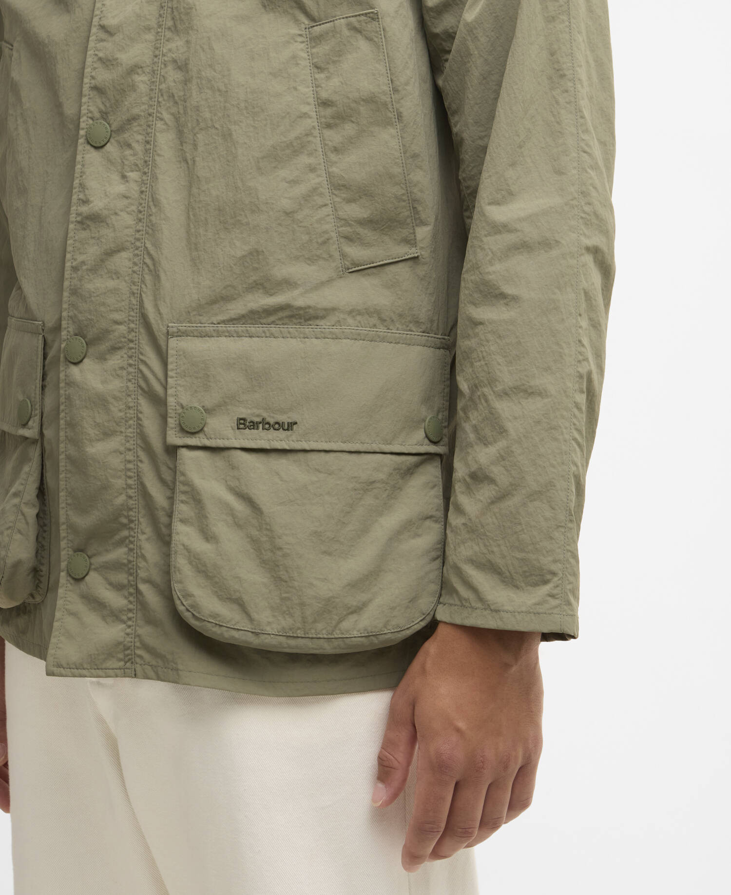 Jacke Ashby Showerproof Dusty Olive image number 5
