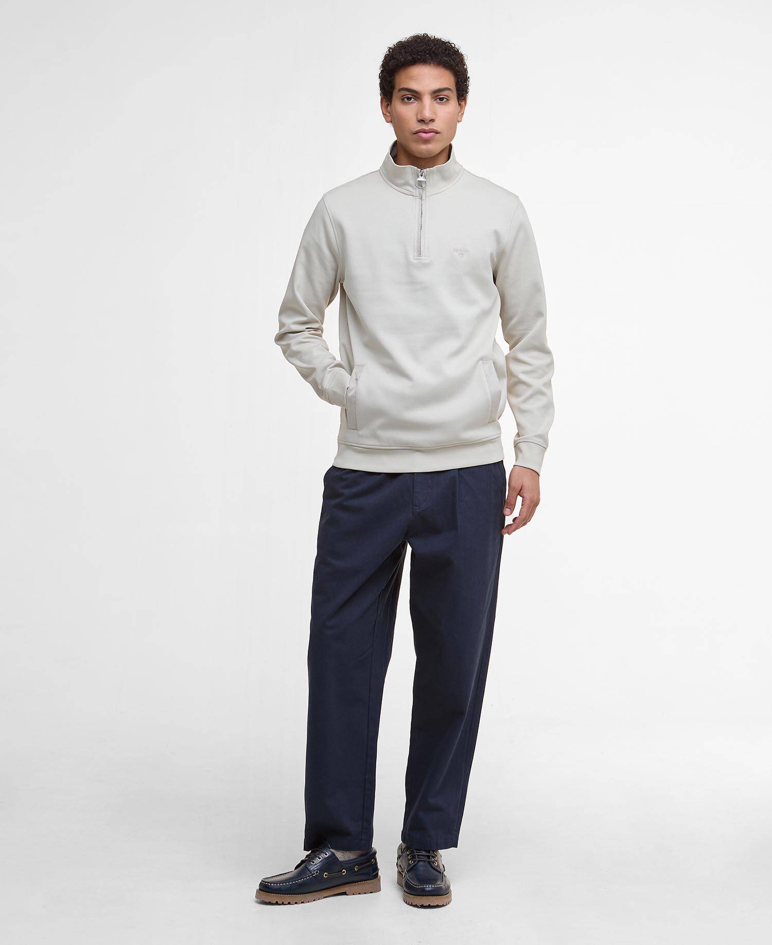 Lambeth Interlock Half-Zip Sweatshirt image number 1