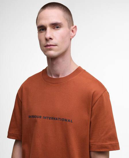 Motored T-Shirt Dark Ginger Motored T-Shirt Dark Ginger