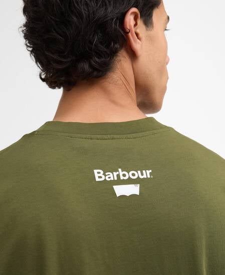 Barbour x Levi's Graphic T-Shirt Canvas Olive