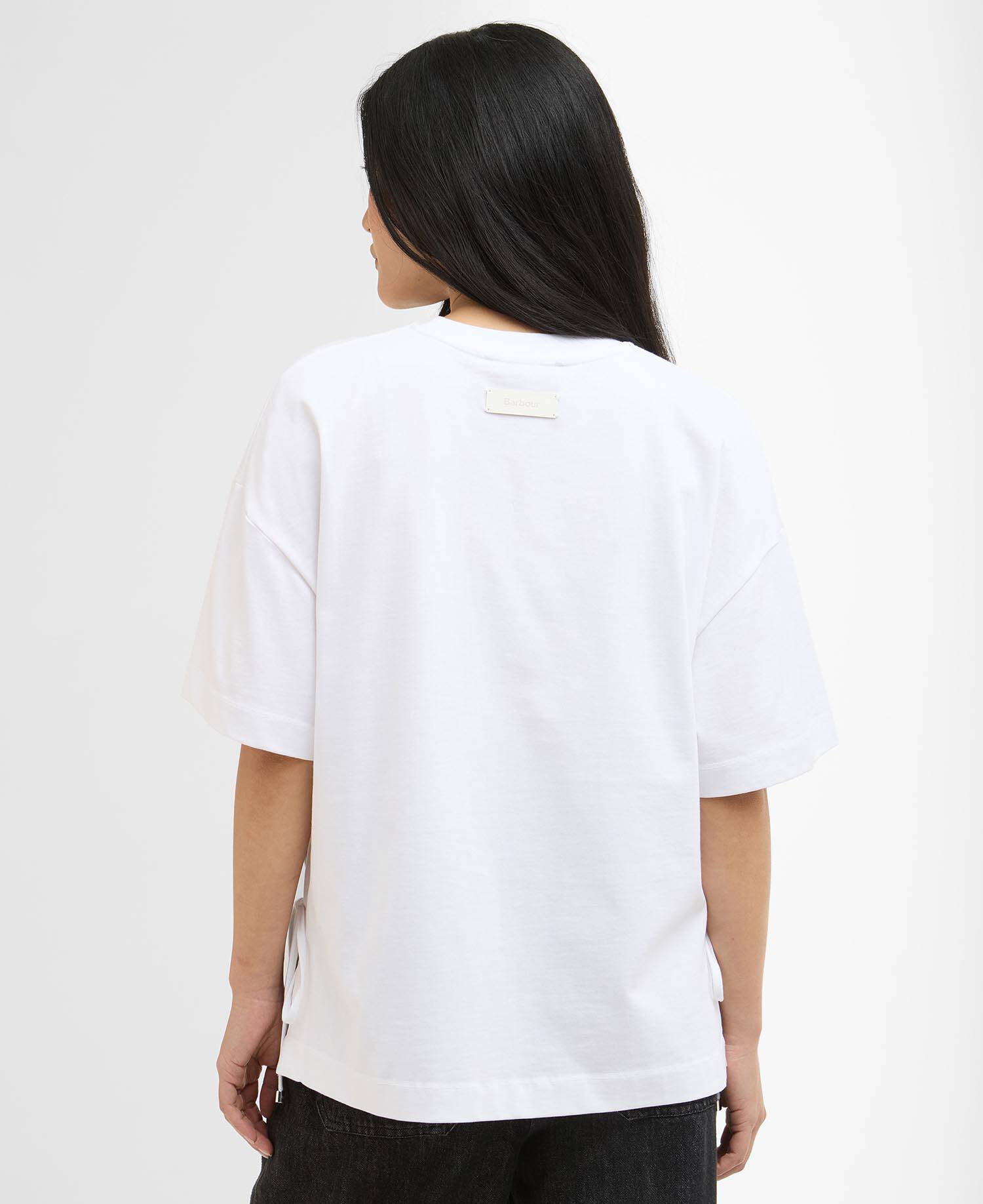 T-shirt Marron White image number 2