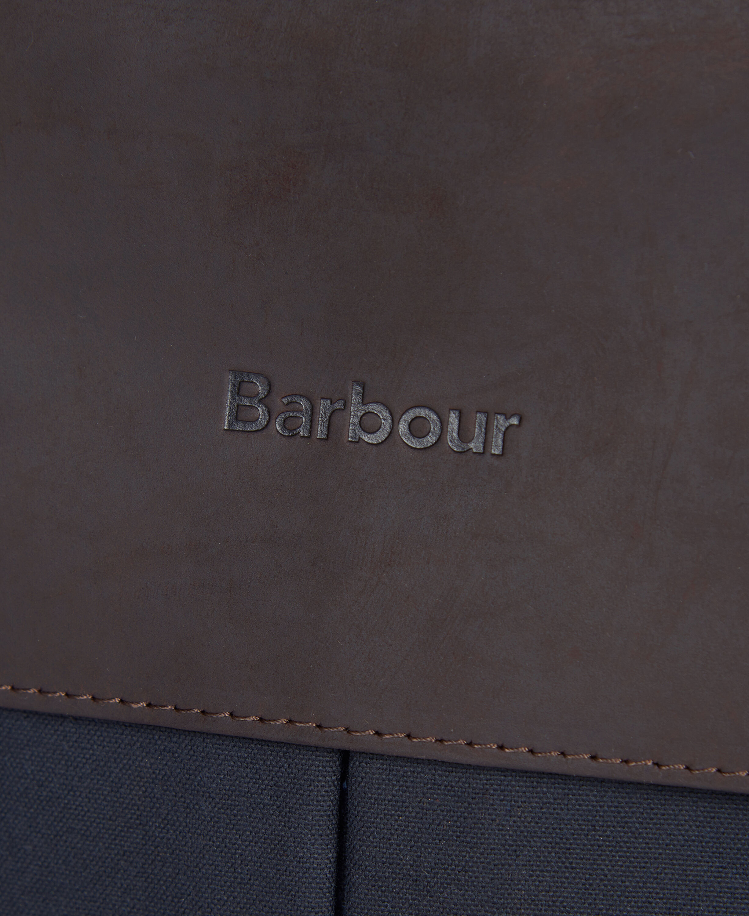 Waxed Leather Briefcase