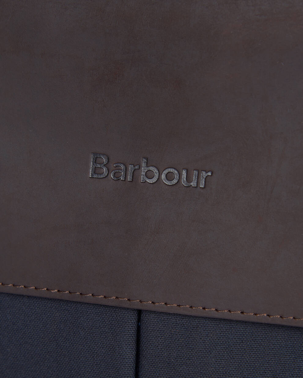 Waxed Leather Briefcase
