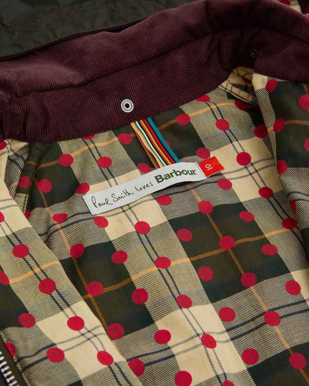 Paul Smith Loves Barbour Women's Bedale Waxed Jacket