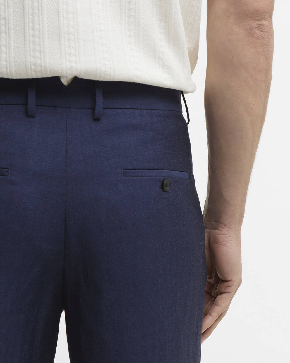 Willowtree Linen Blend Trouser