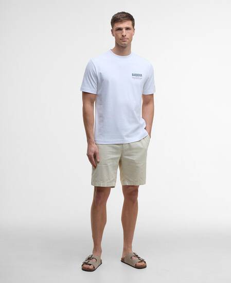 Souter Graphic T-Shirt White Souter Graphic T-Shirt White
