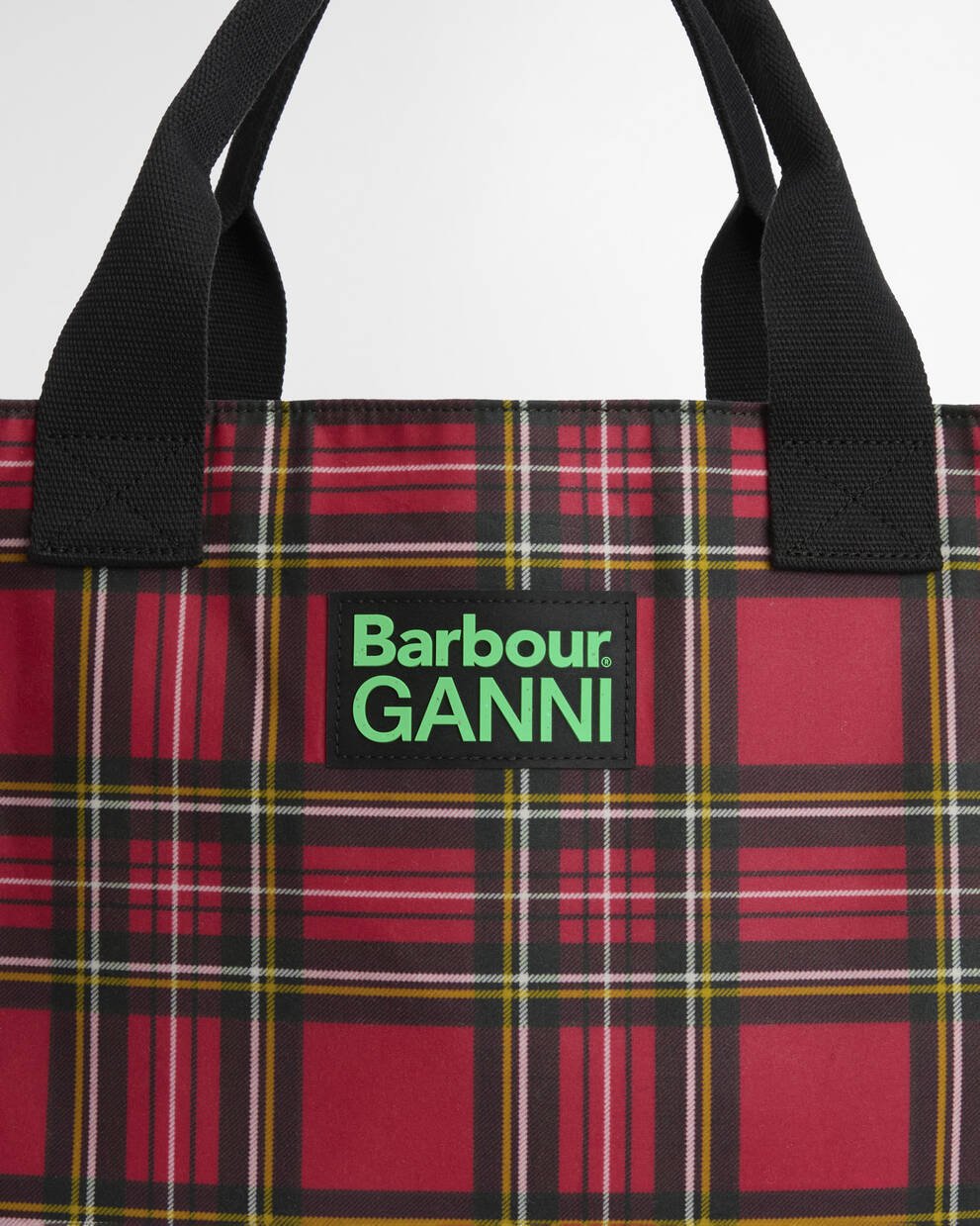 Barbour x GANNI Waxed Tote Bag