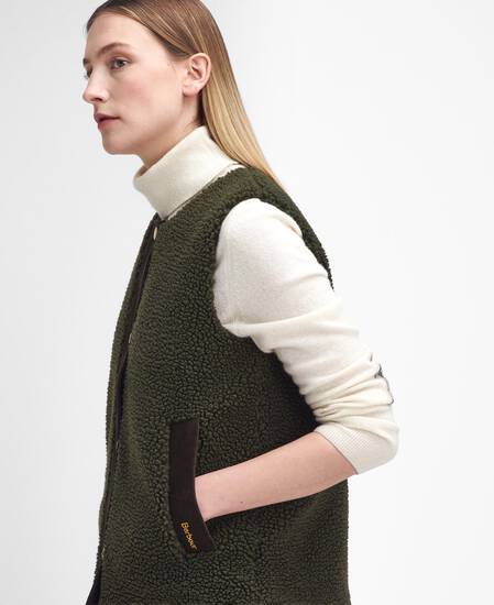 Gilet Dulsie in pile Teddy 
