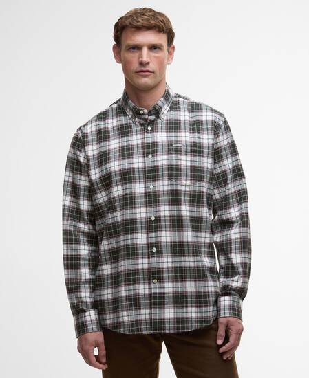 Camicia Telfield a maniche lunghe con vestibilità regular Olive Camicia Telfield a maniche lunghe con vestibilità regular Olive
