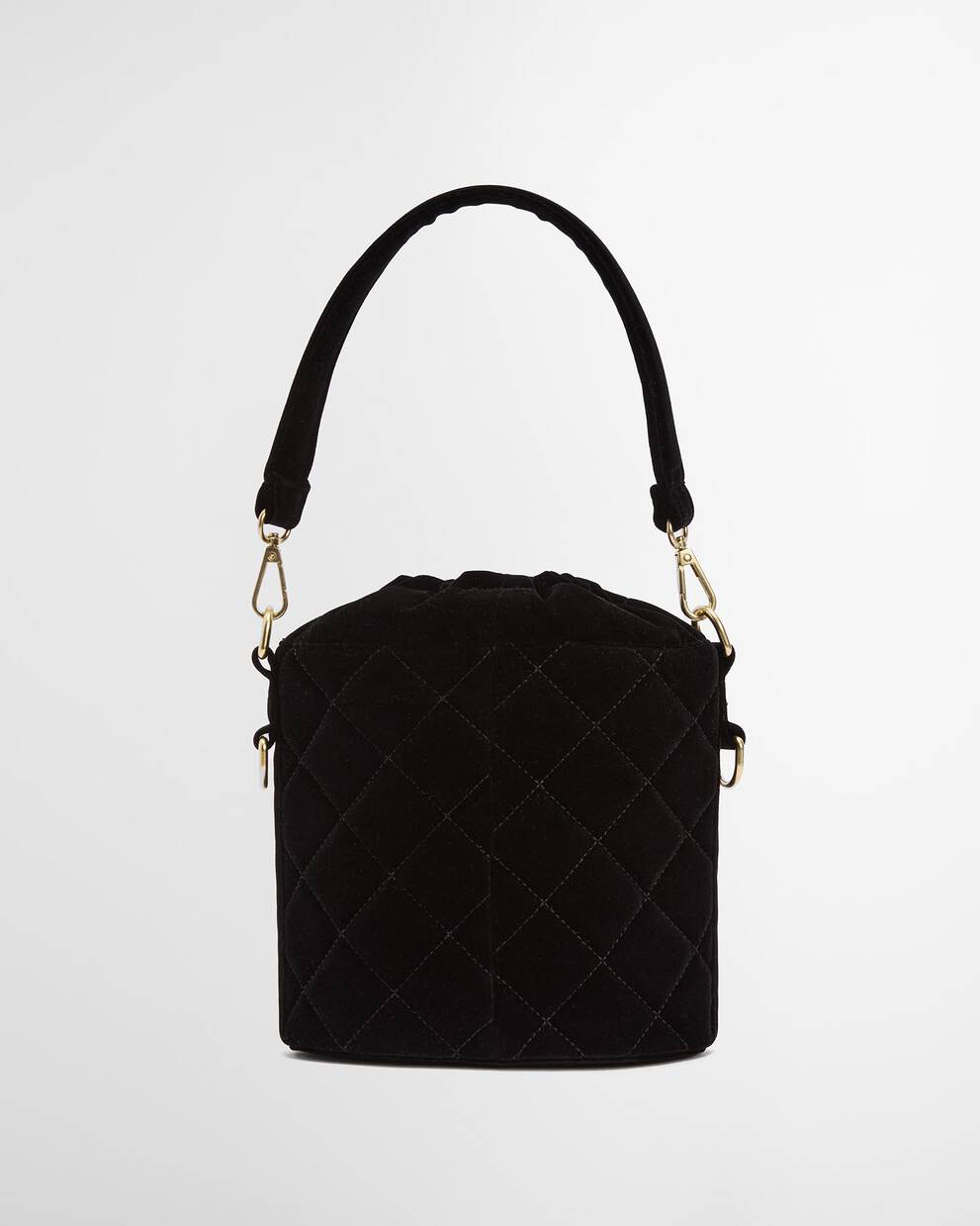 Balham Quilted Mini Bucket Bag