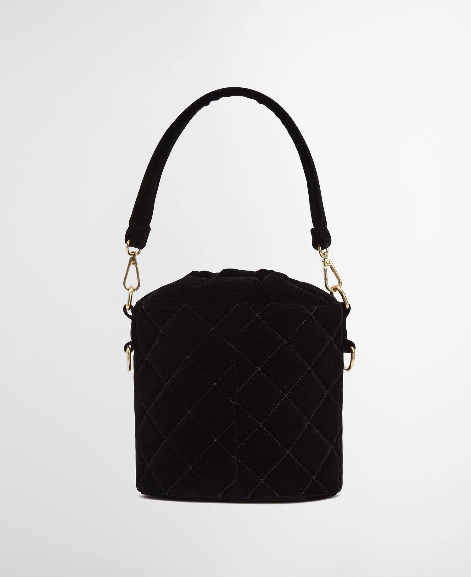 Balham Quilted Mini Bucket Bag image number 2