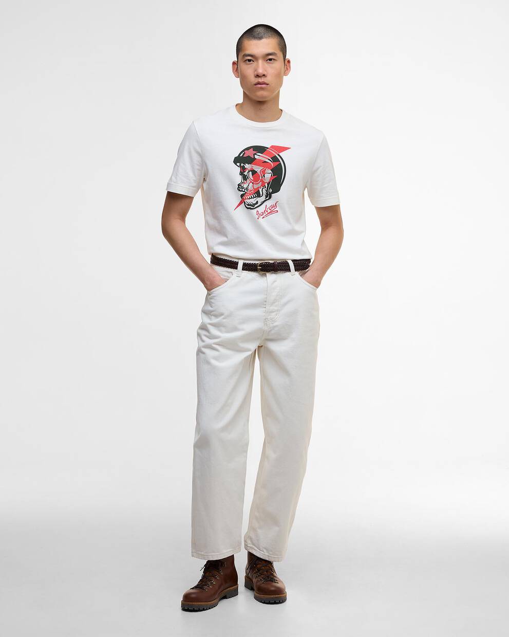 T-shirt con stampa Flash