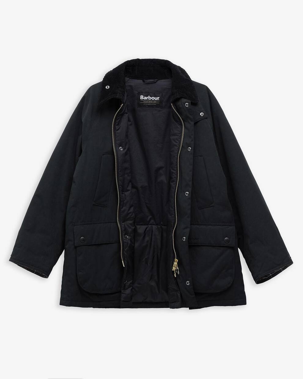 Oversized Bedale Padded Casual Jacket