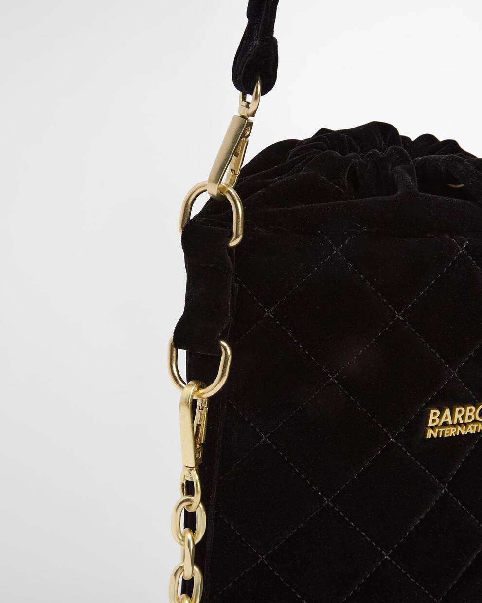 Balham Quilted Mini Bucket Bag
