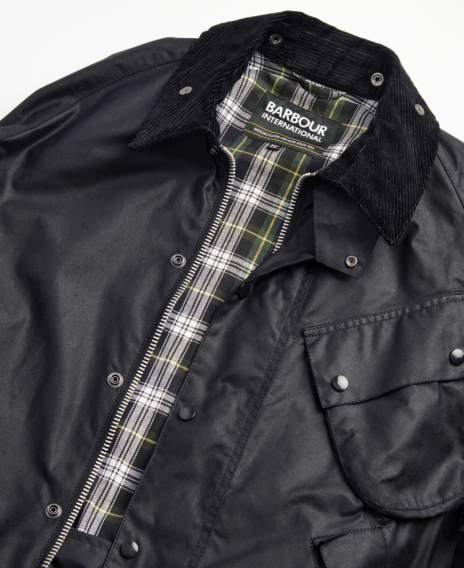 Barbour インターナショナル　イギリス製 Buy A7 Pacemaster Waxed Jacket for N/A 0.0 | BARBOUR_ROW
