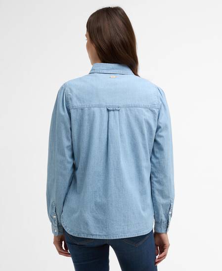Zaria Long-Sleeved Shirt Chambray
