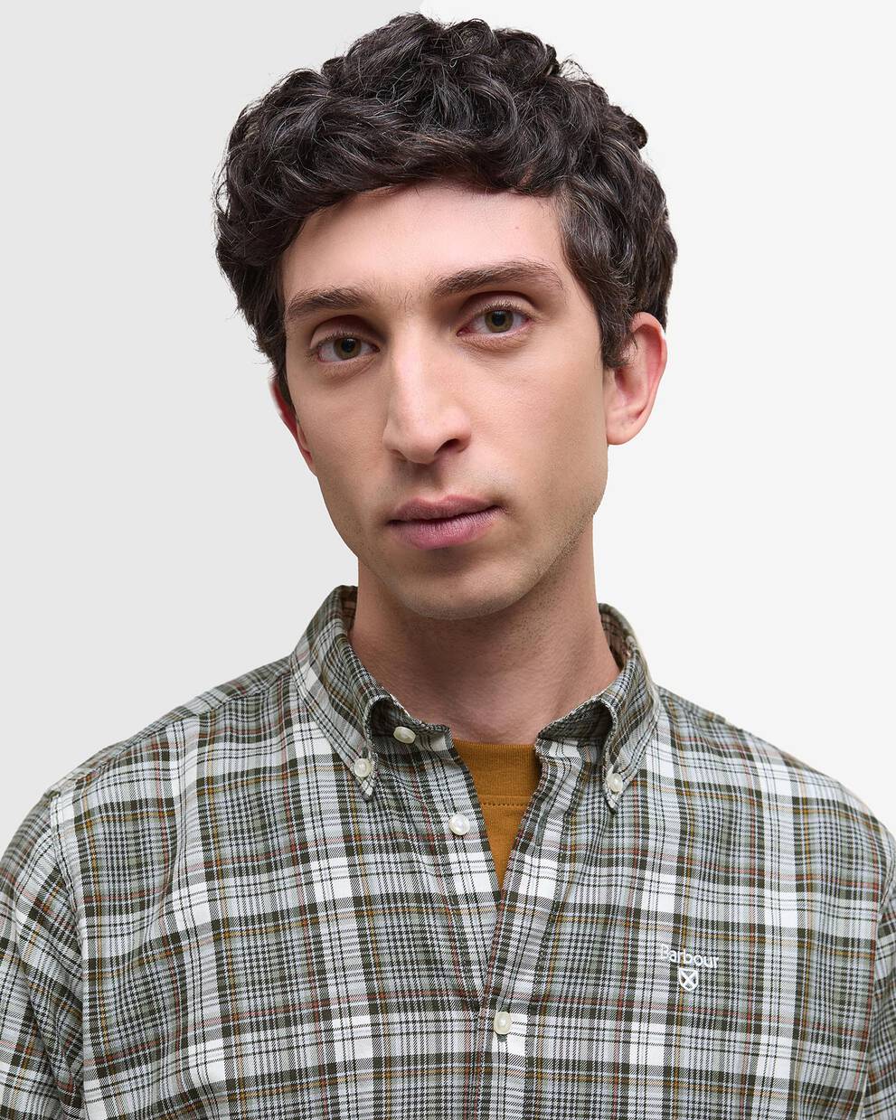 Camicia Mosswood a maniche lunghe leggermente aderente