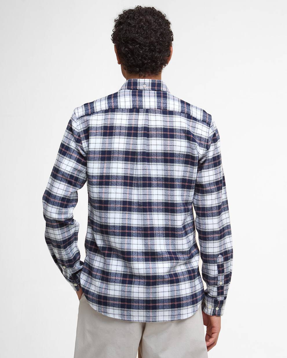 Camicia leggermente aderente in tartan Haddington