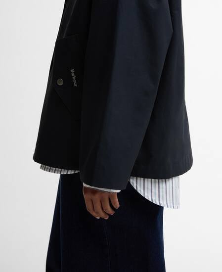 Jacke Kingswood Showerproof Dark Navy/Navy Gingham