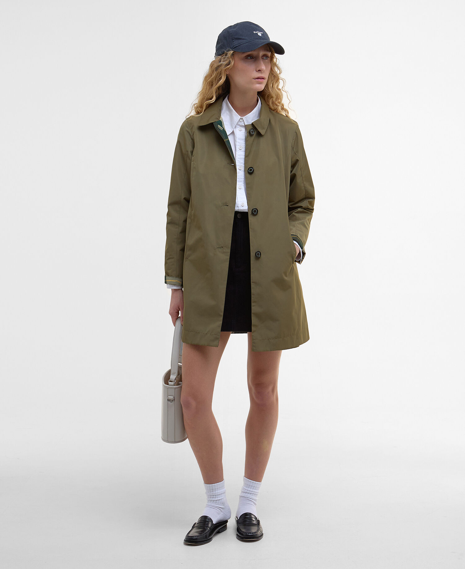 Babbity Reversible Showerproof Jacket Dusky Green/Ancient