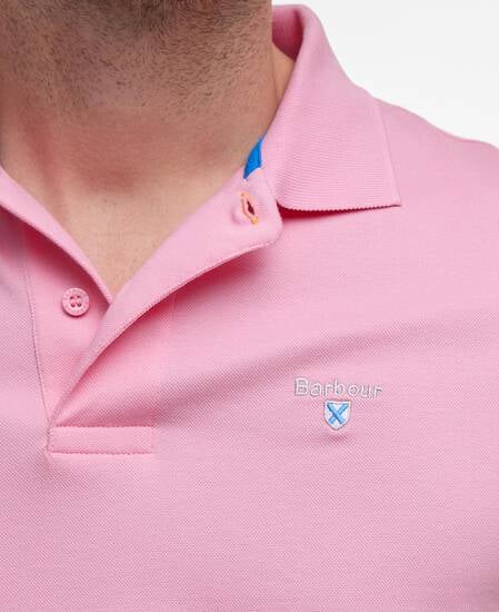Active Short-Sleeved Polo Shirt Candy Pink