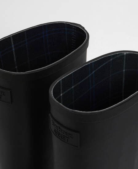 Barbour x ARKET Tall Wellingtons Black