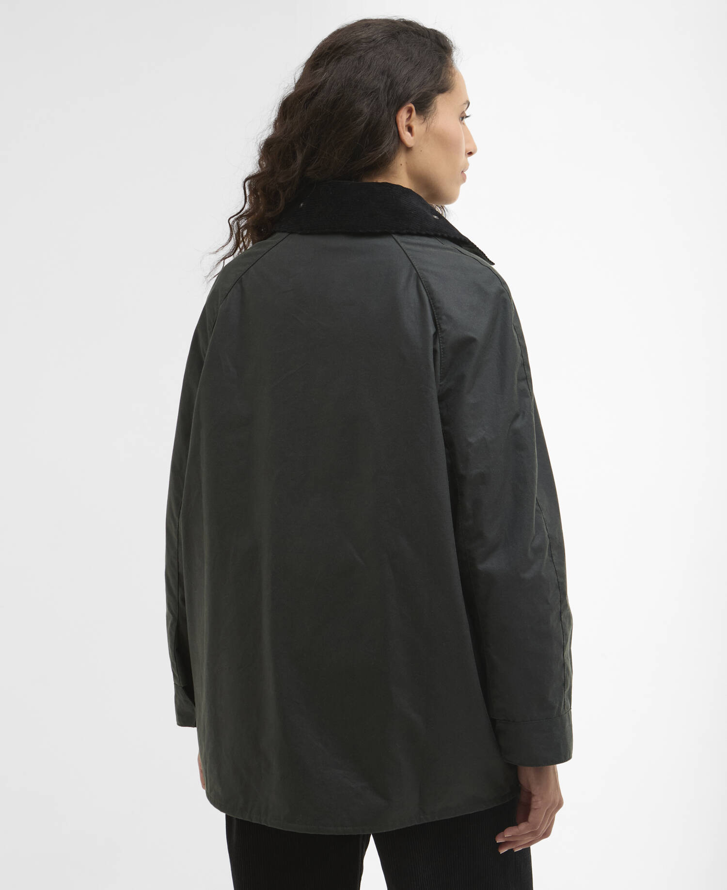 Barbour x ARKET Women's Fairgame Waxed Jacket image number 2