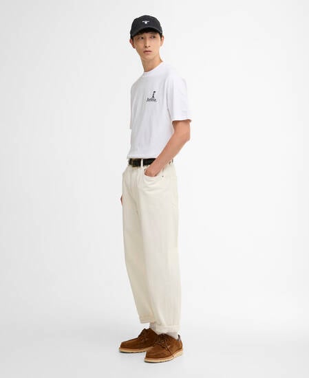 Oversized Graphic T-Shirt White