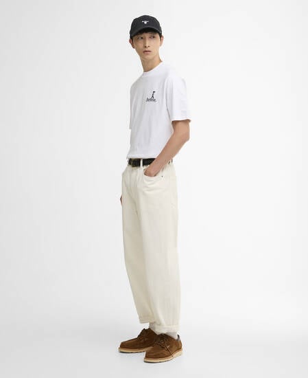 Oversized Graphic T-Shirt White