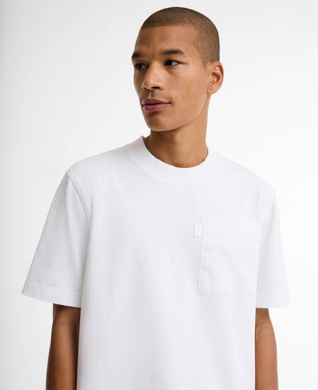 Ivergill Pocket Relaxed T-Shirt Bright White
