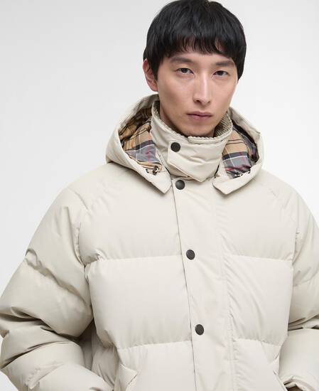 Oversized Transport Puffer Jacket Mist