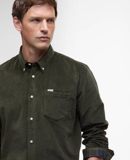 Camicia Jesmond a maniche lunghe con vestibilità regular Olive Camicia Jesmond a maniche lunghe con vestibilità regular Olive