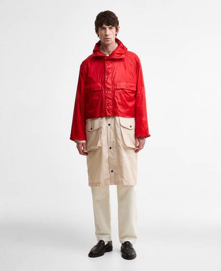 Giacca casual Endurance Barbour x Kaptain Sunshine Oatmeal