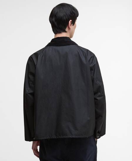 Modified Transport Waxed Jacket Black