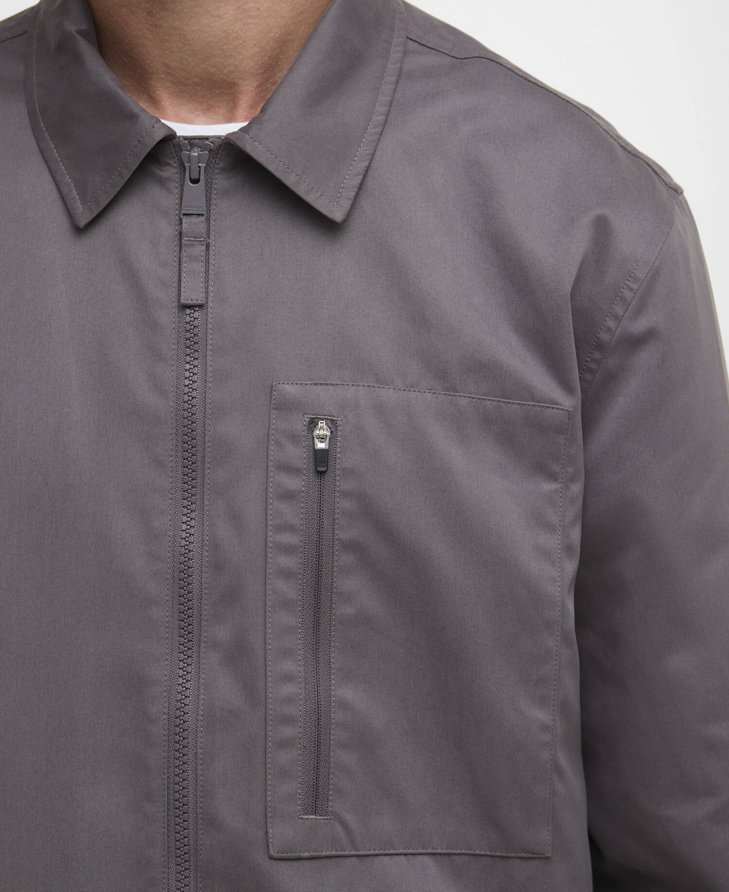 Coil Overshirt Aluminium image number 4