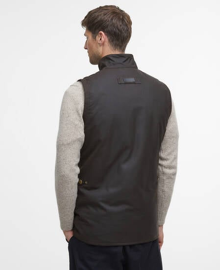 Westmorland Waxed Gilet Olive